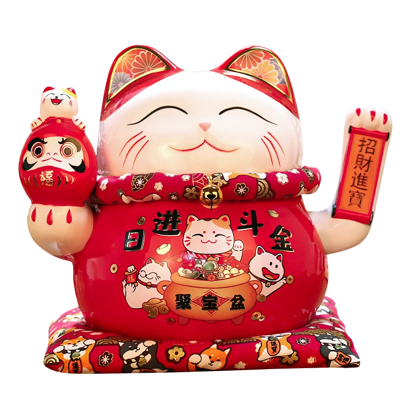 

Lucky cat ornaments store opening gift automatic shaking hands home living room front desk electric lucky cat