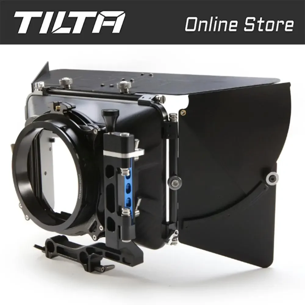 TILTA MB-T03 4x4 Carbon Fiber Matte Box for 15mm Rod Support Rig DSLR