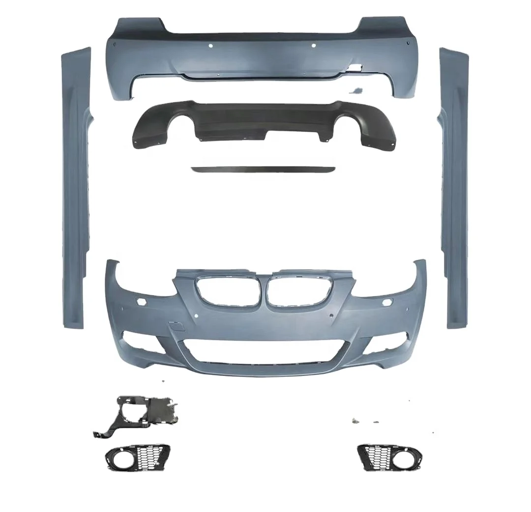 Full Bodykit M Tech Bodykit Body Kit for BMW 3 Series E92 E93 Upgrade To M-Tech M3 Rear Front Bumper Fog Light E92 E93