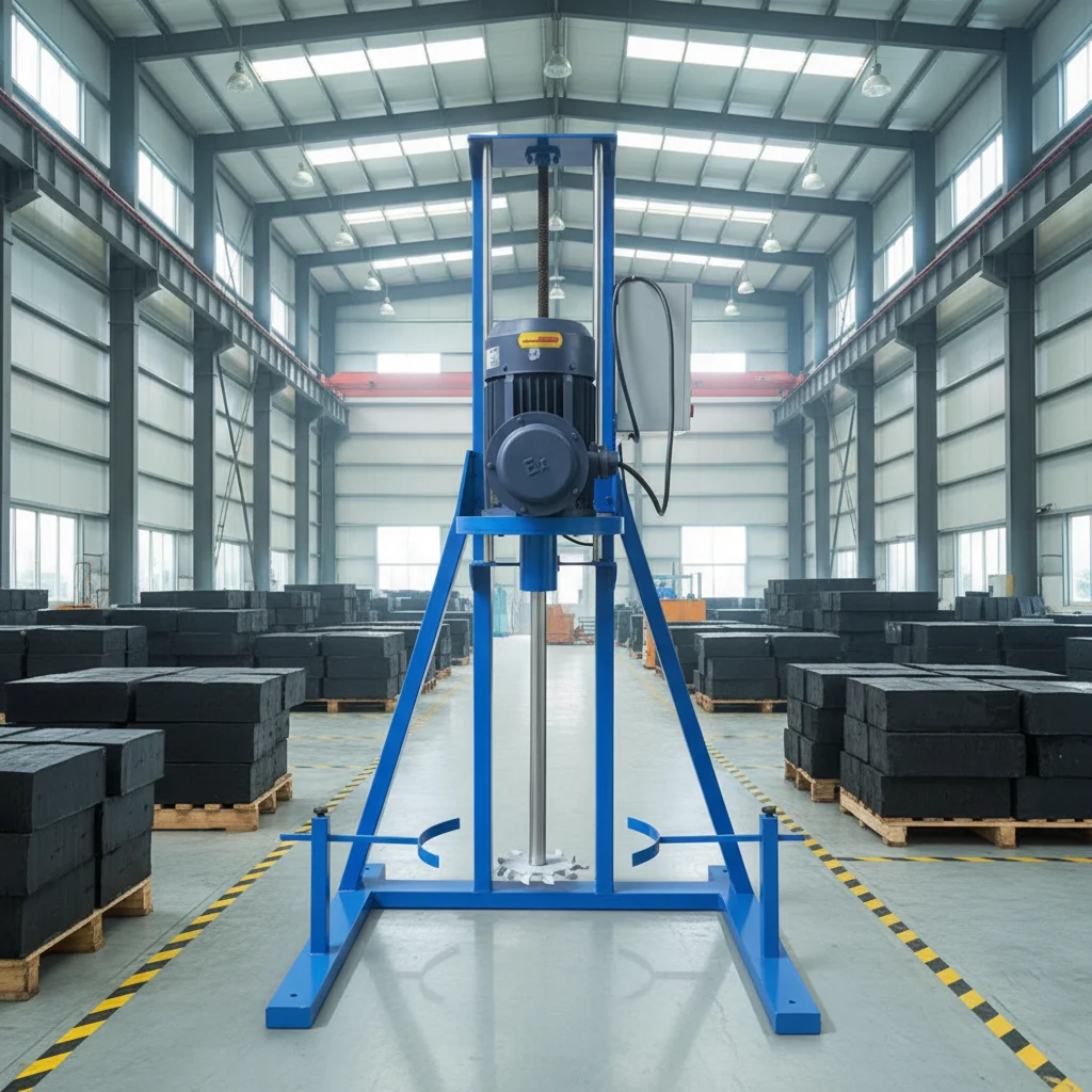 Strong Power Latex Paint Coating Shear Dispersing Machine Variable Frequency Speed Control Lifting Liquid Mixer