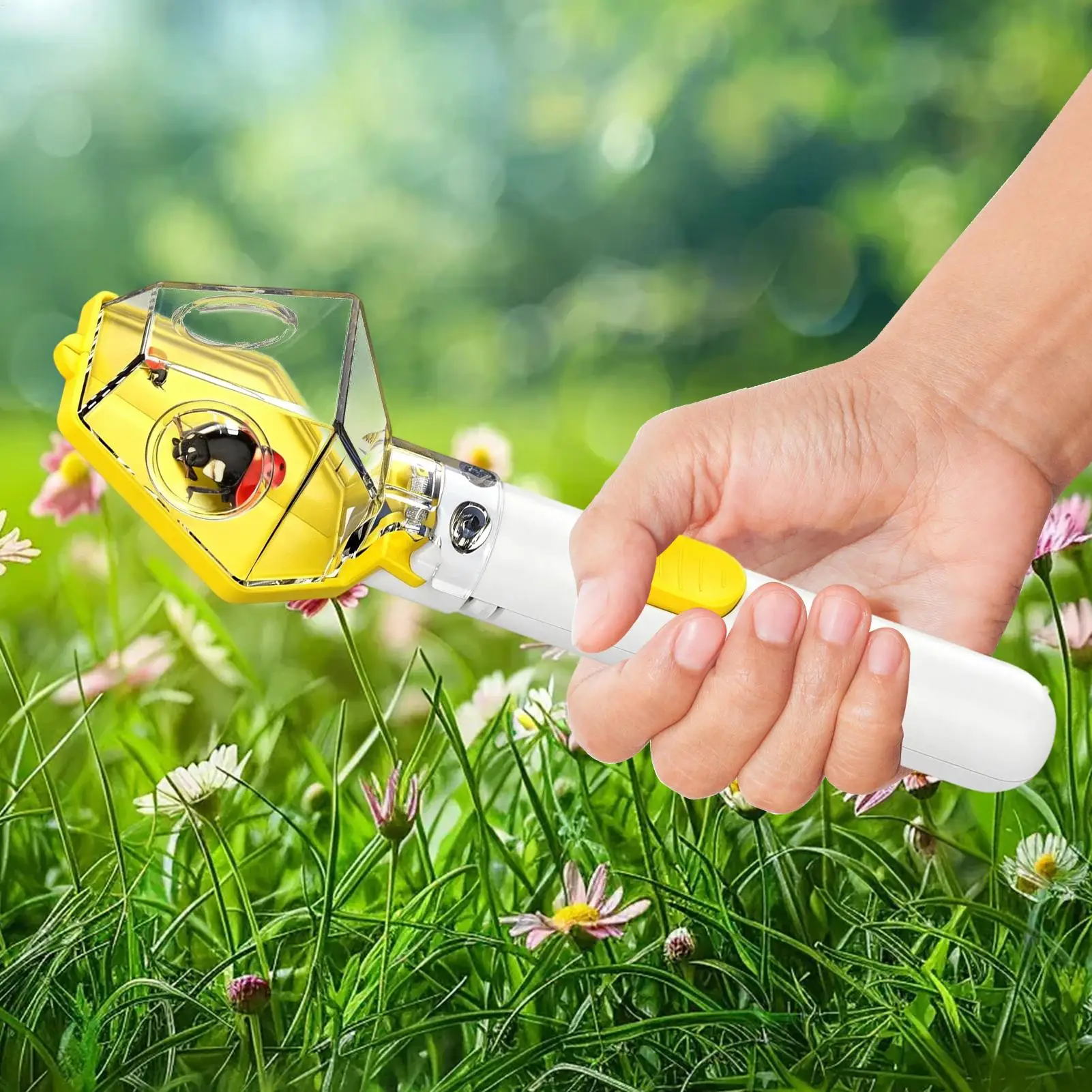 

Butterfly Magnifier Ladybug Spider Exploration Tool with 6X Magnifying Glass Butterfly Magnify Glass for Adults Boys Girls