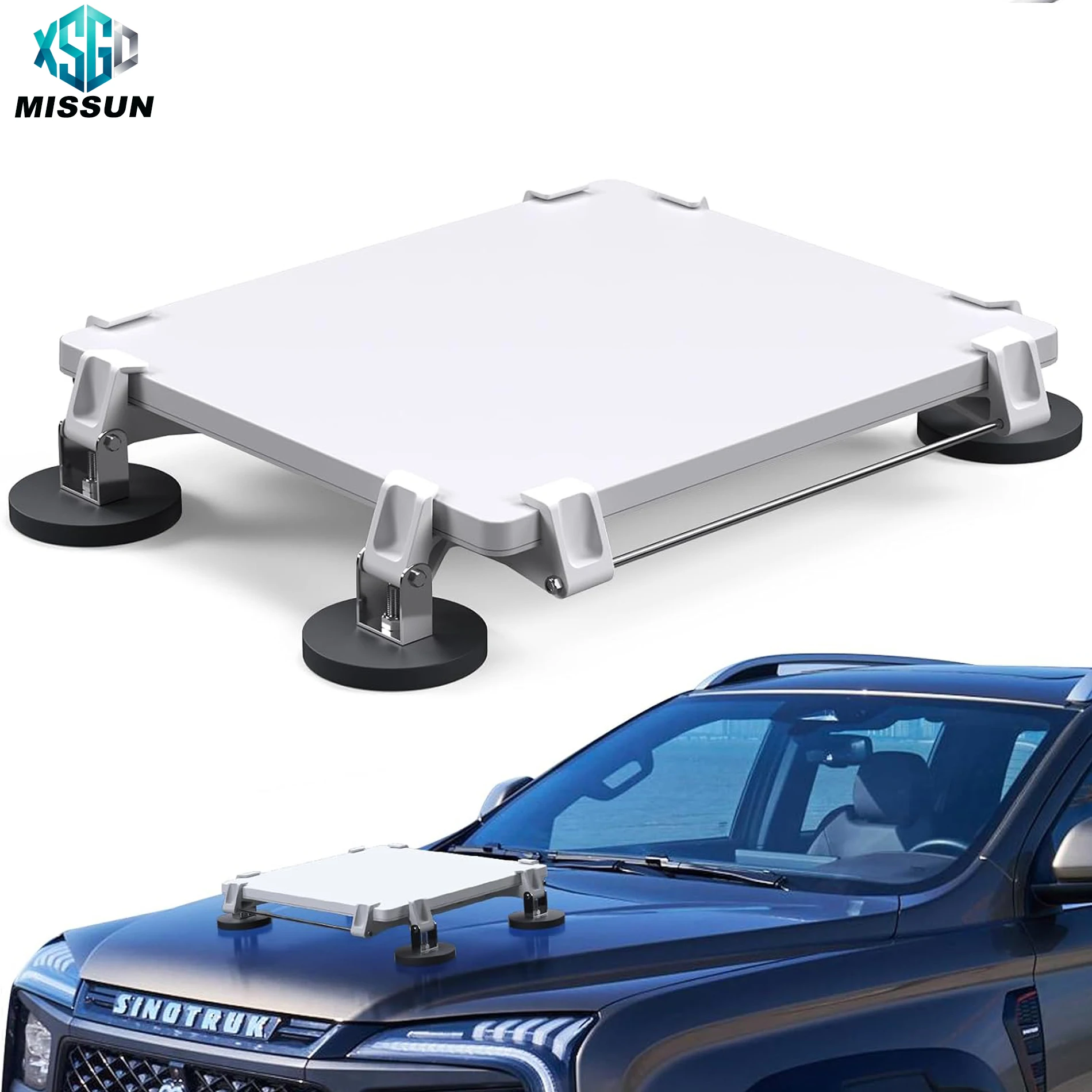 MISSUN For Starlink Mini Car Roof Mount Magnetic Quick Release Starlink Mini Mounting Kit for RVs Vans Boat Yachts Trucks N52