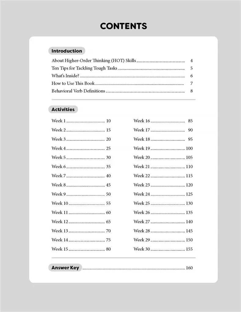 Evan-Moor Daily Higher-Order Thinking Grade 1 TE Workbook,aged 5 6 7 8, English book 9781629384542