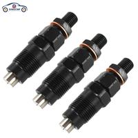 1G677-53902 1G67753903 1903-3015 SINOCMP 3PCS Fuel Injectors For Kubota D1005 D1105 V1505 D1305 B2320 RTV1100 KX71-3S