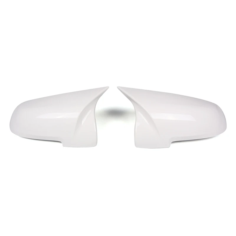 Replacement ABS white Car Side Wing AN M OX-style Look Mirror Cover For BMW 5 6 7 Series LCI F10 F11 F18 F01 F02 GT F07 2013+