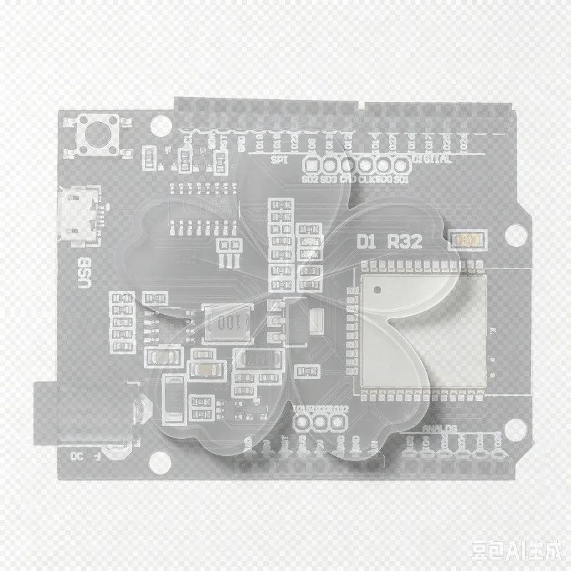1Pcs D1 R32 ESP32 Development Board WiFi Bluetooth Rich Expansion Pins For IoT DIY Projects For Wemos