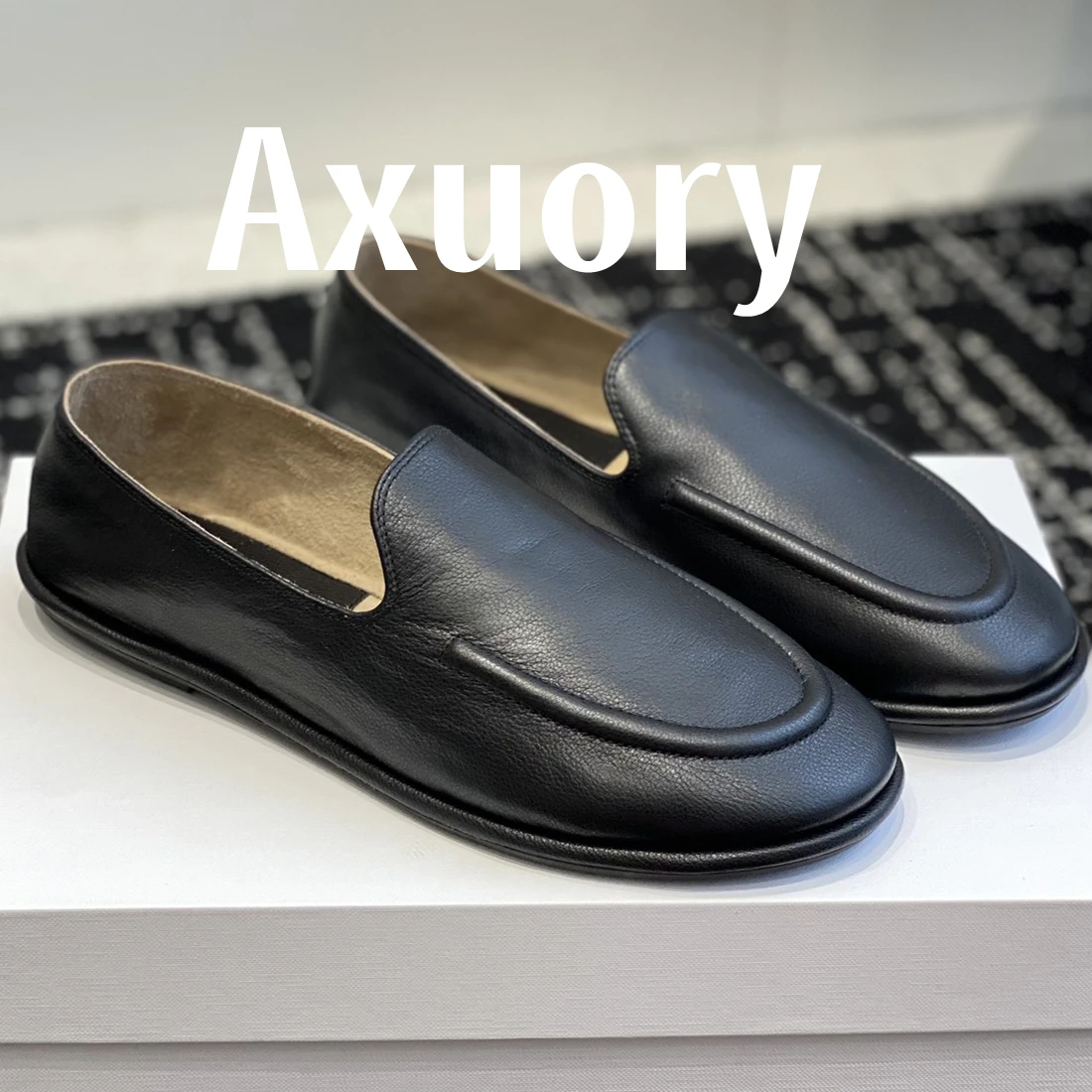 2024 New Women's flat Shoes Casual Shoes Genuine Leather Material Soft Versatile Women's Shoes