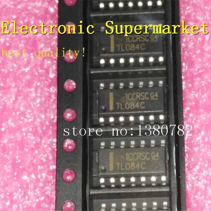 

Free Shipping 200pcs/lots TL084 TL084CDR SOP-14 New original IC In stock!