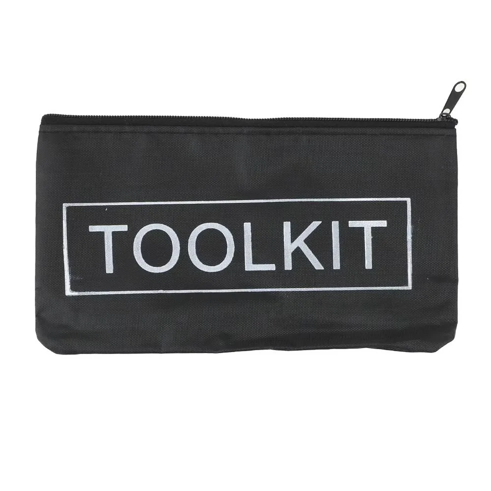 Multi-function Tool Organizer Pouch Large Capacity Waterproof Material Hardware Toolkits Zipper Closure Oxford Canvas Tool Bag