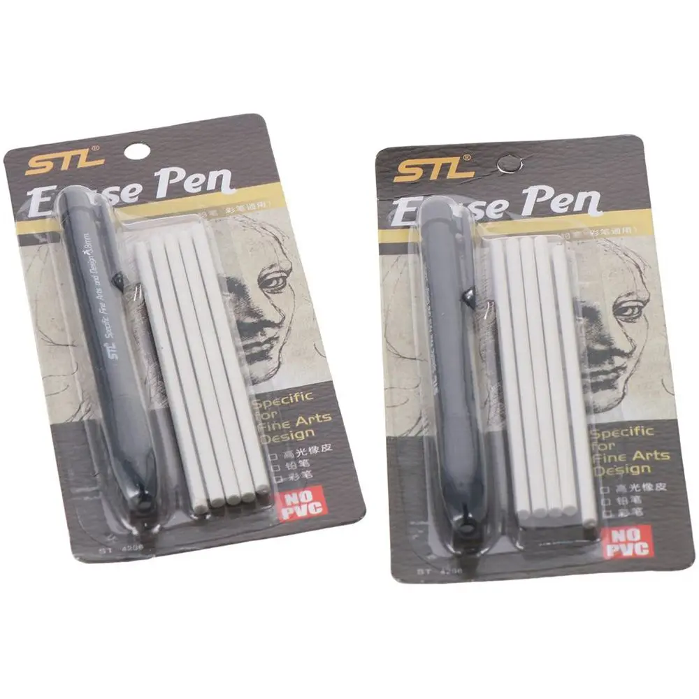 12 шт., пластиковые Ластики для ручек