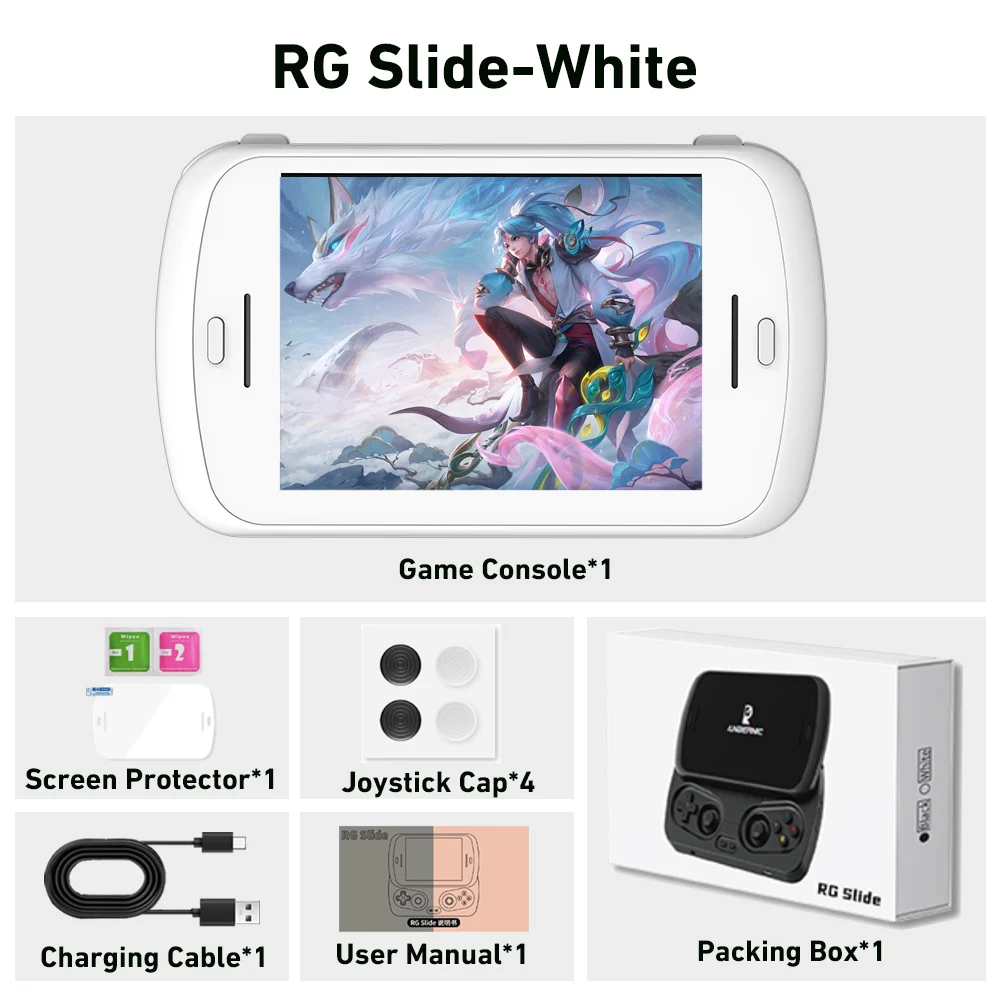 ANBERNIC RG Slide Handheld Game Console 4.7-inch LTPS In-Cell