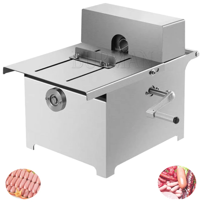 Faster More Convenient Manual Sausage Linker Tie Sausage Binding Machine For Sale