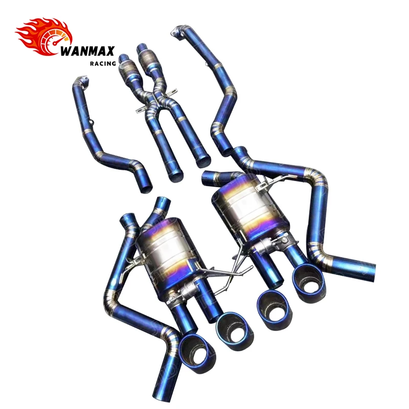High Performance Titanium Alloy Exhaust Catback System for  E90 E92 E93 E9X M3 2008-2013