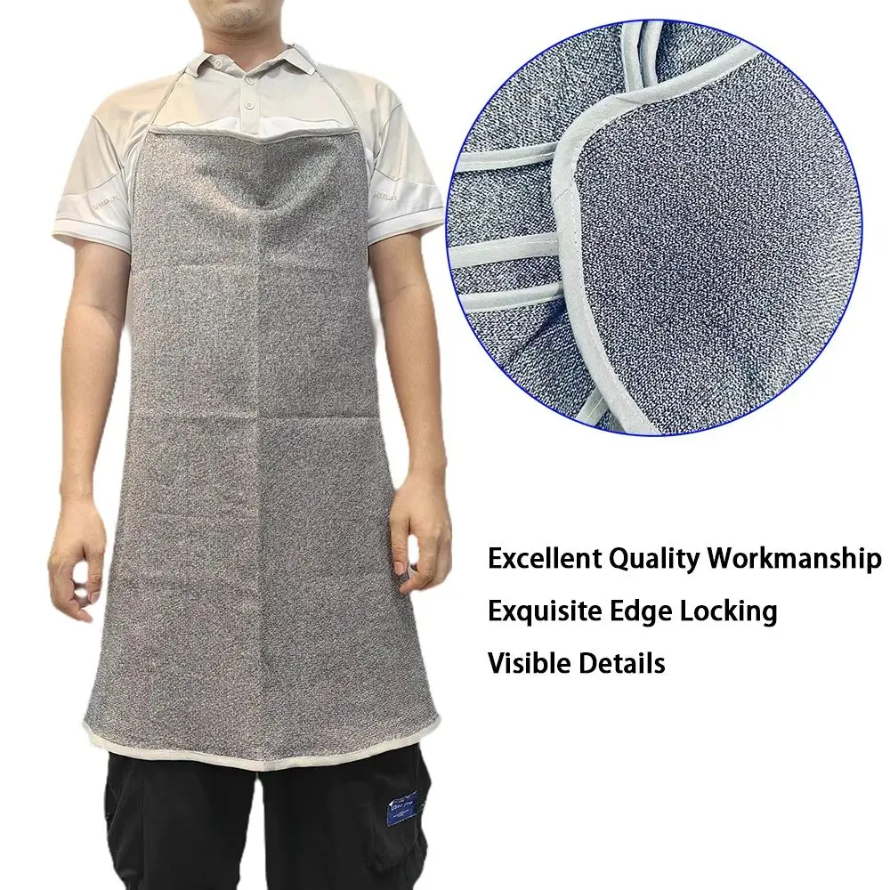 Anti-Cut 5 Level Handling Slaughterhouse Double-Sided Protection Wear-Resistant And Tear-Resistant Safety Protection Apron