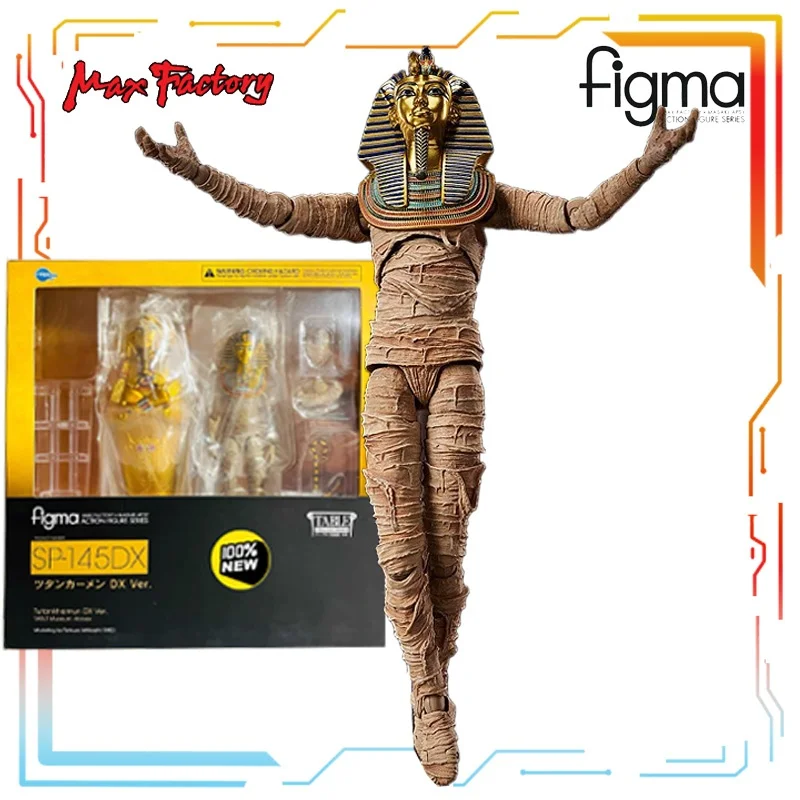 Gloednieuwe Spot Goods MAX Originele Desktop Art Museum Serie Tutankhamun Anime Action Figure Model Speelgoed Model Cadeaus voor Jongens