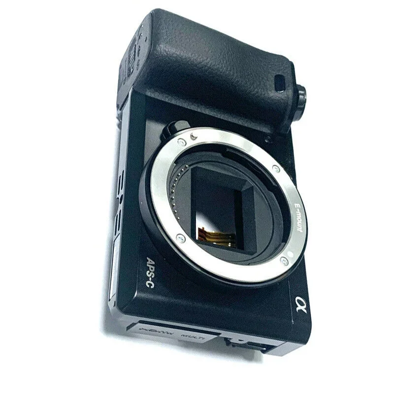 Original Repair Part สําหรับ Sony A6000 ILCE-6000 ฝาครอบด้านหน้ากรณี Group ชุดปุ่มชัตเตอร์