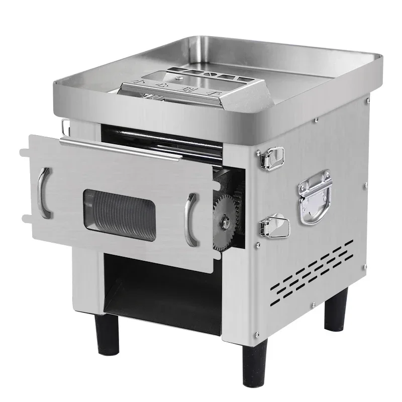 110/220V Meat Cutter Machine Stainless Steel Commercial Drawer Electric Meat Vegetable Slicer