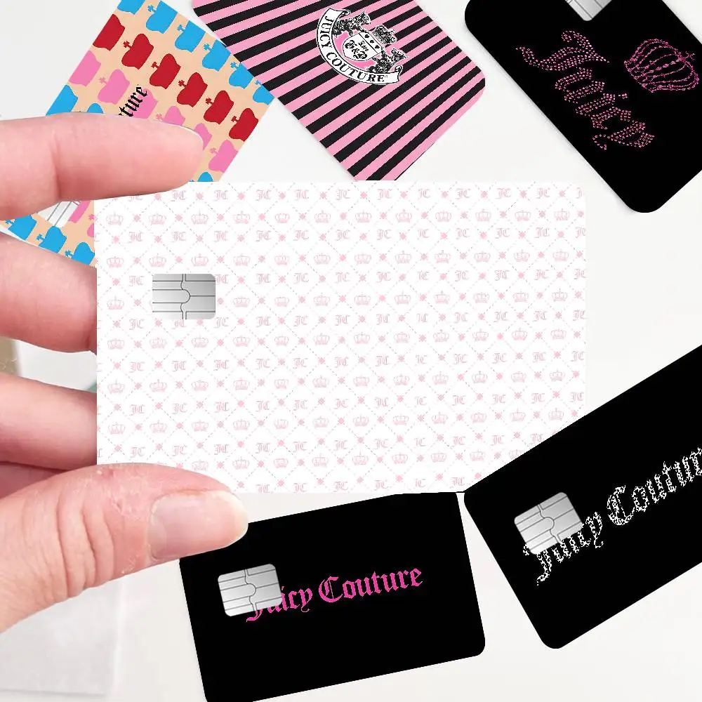 Fashion J-Juicy Cool Couture Various Anime Bank Credit Cards Pass Stickers Decoration Waterproof Stickers Collection Toys Gifts