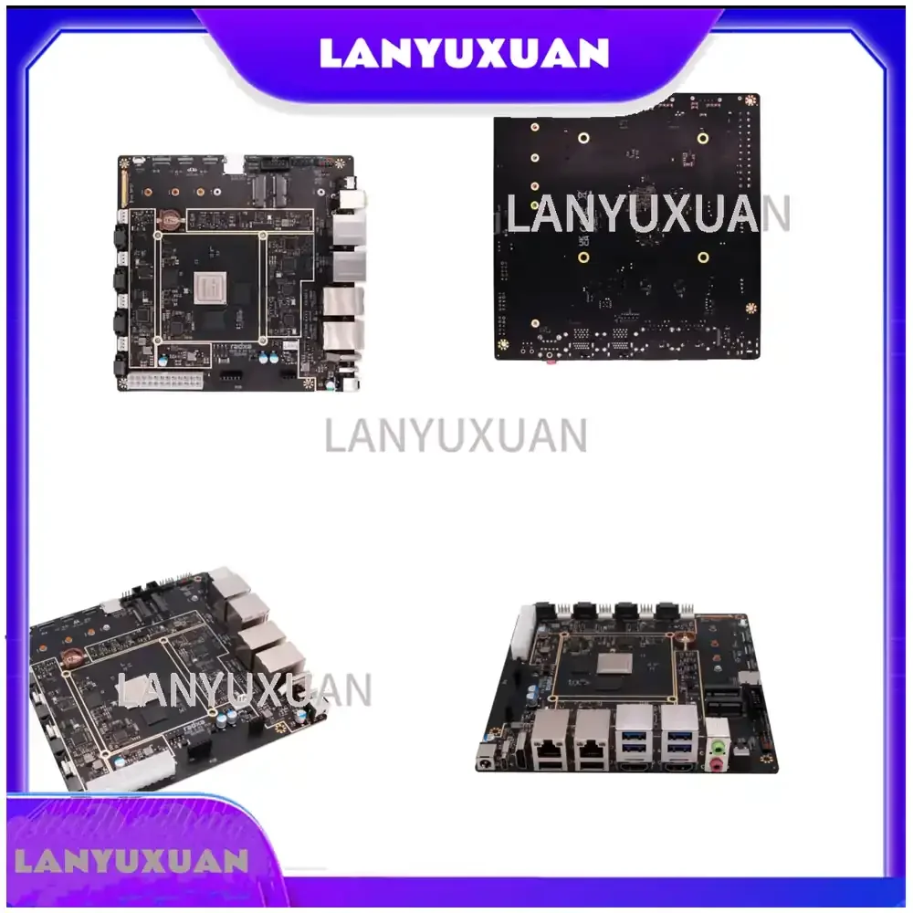 Radxa ROCK5 ITX for Radxa RK3588 Eight Core CPU Mini ITX Motherboard Development Board 8K 2160P USB32 PCIe40 SATA3 WiFi6