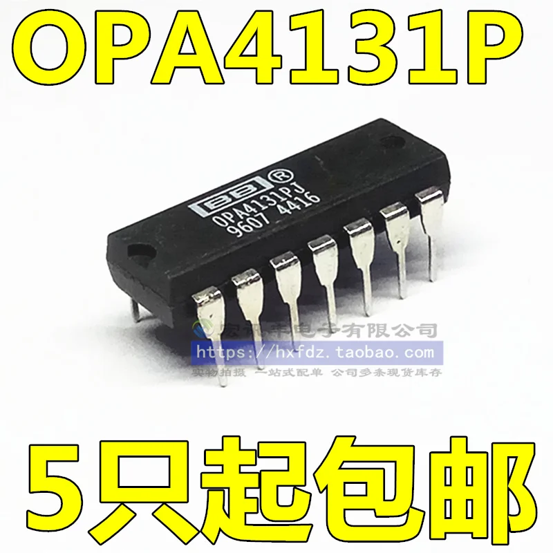 

OPA4131 OPA4131PJ OPA4131PA DIP-14 10 шт.