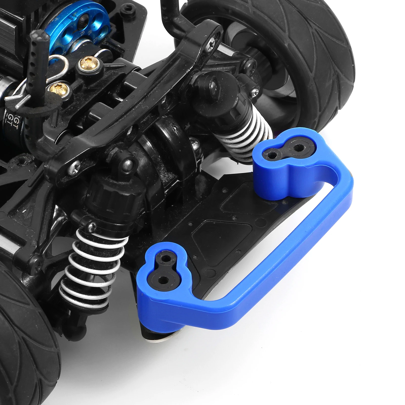 TAMIYA TT02 TT01 Maniglia del telaio Paraurti posteriore per TT-01 TT-02 1/10 RC Auto Parti di aggiornamento Accessori