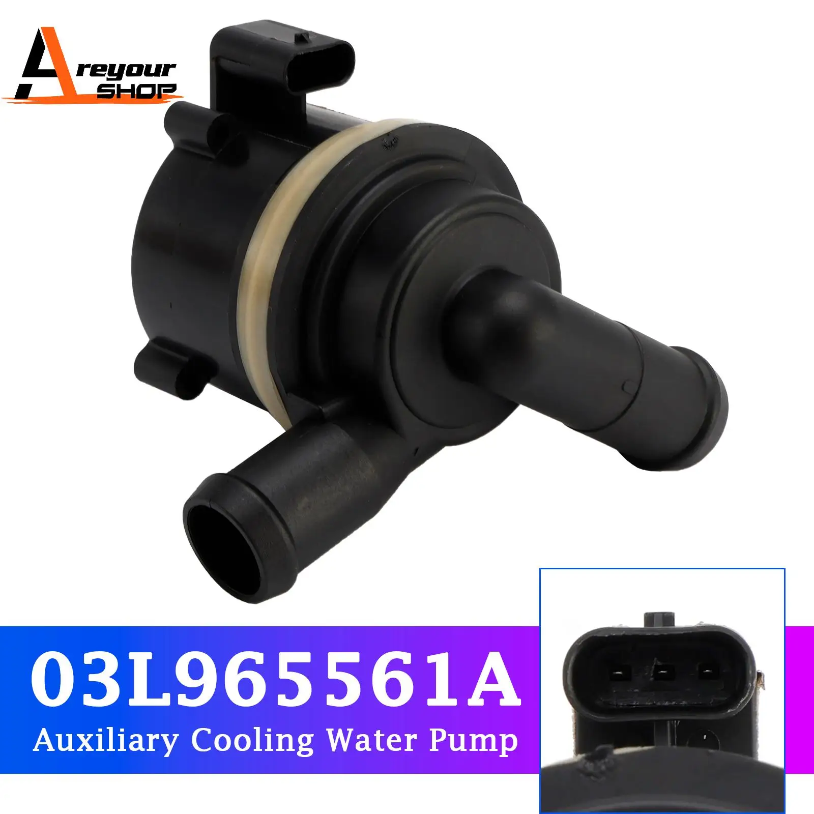 

Areyourshop 03L965561A Вспомогательный водяной насос охлаждающей жидкости для Volkswagen Amarok 2011 2012 2013 2014 2015 2016 2017 2018