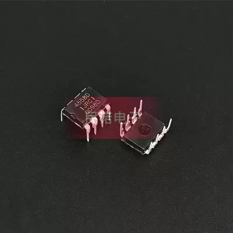 10-100pcs original imported JRC NJM4558D direct insertion DIP-8 JRC4558D dual channel operational amplifier brand new