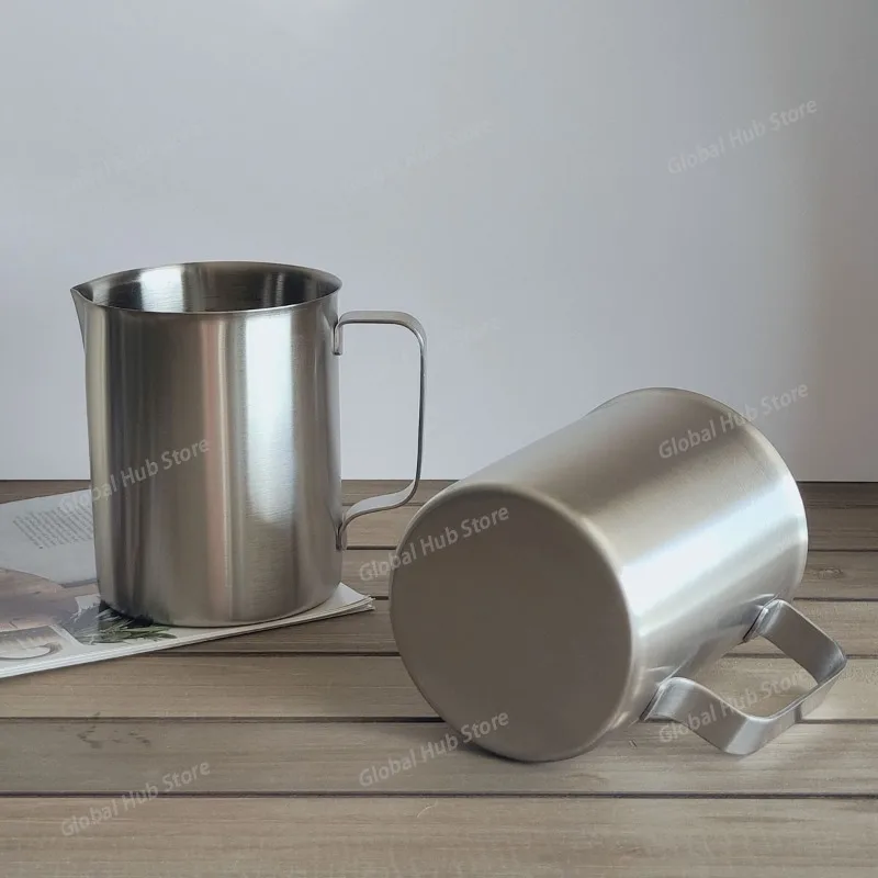1L 304 Stainless Steel Measuring Cup - Graduated in ML, for Baking, Kitchen, Soy Milk and Milk Tea