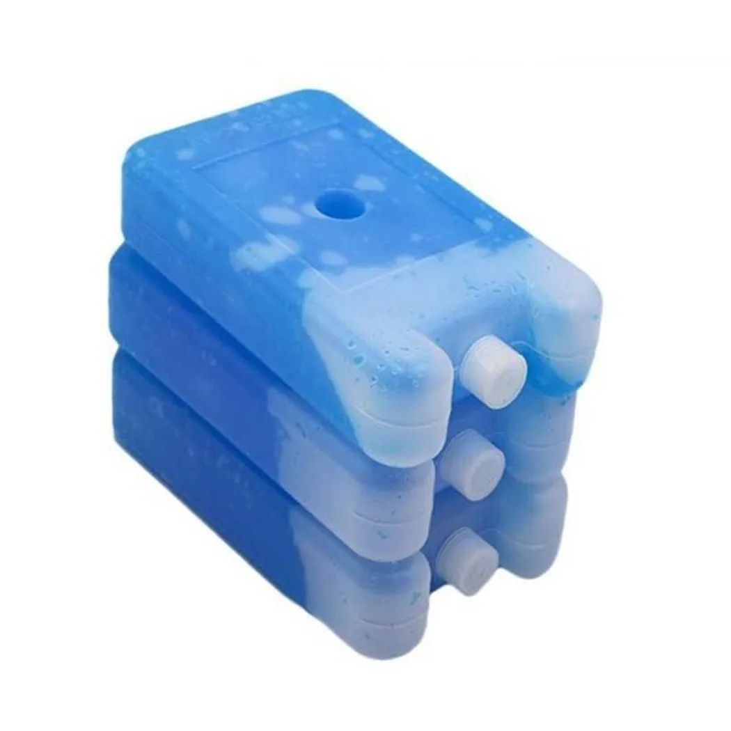 Gel Freezer Ice Blocks Travel Lunch For FRESH Food Storage Reusable Cool Cooler Pack Bag Water Injection Box