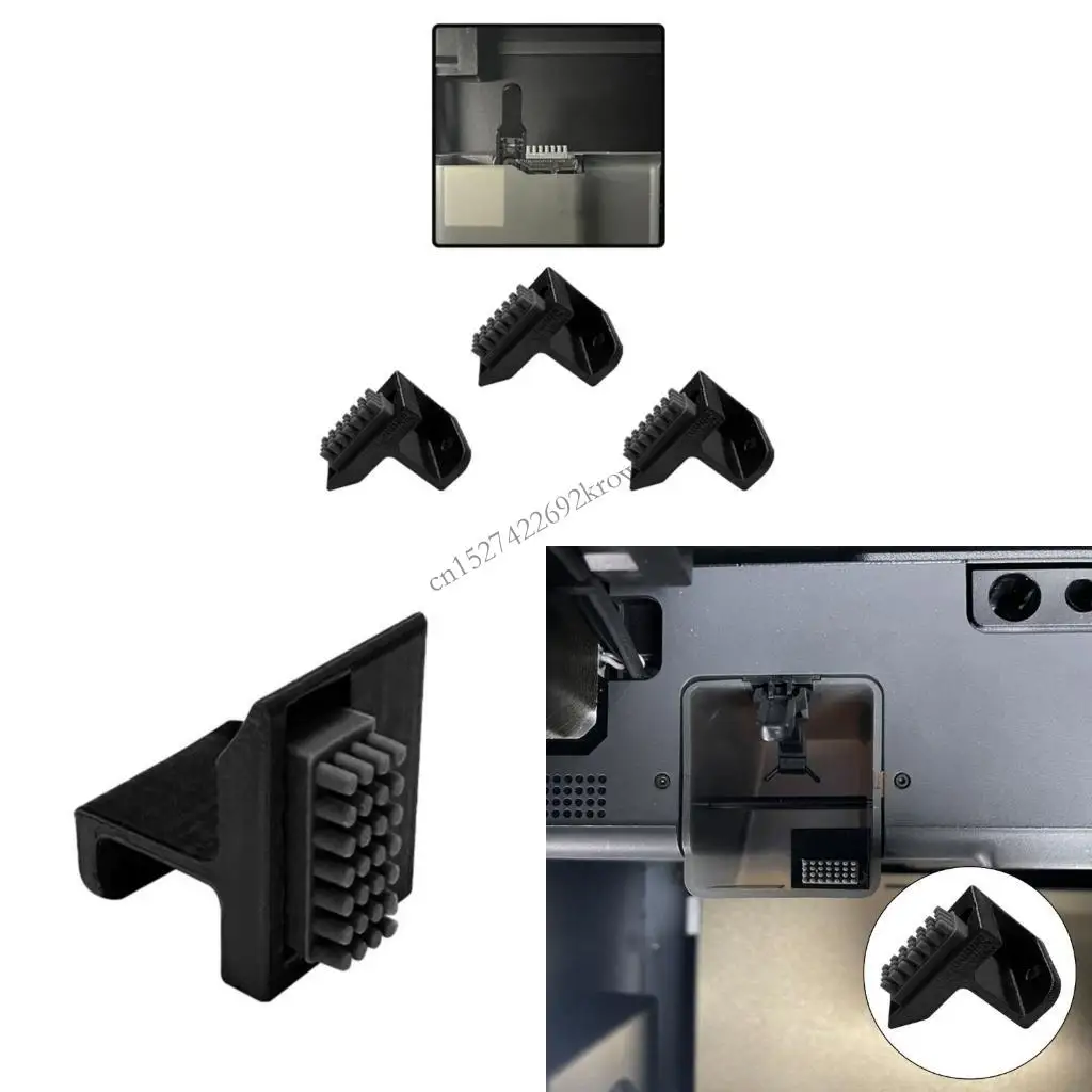 

3PCS Silicone Nozzle Wipe Fittings Universal for Lab P1 3D Printers R9CB