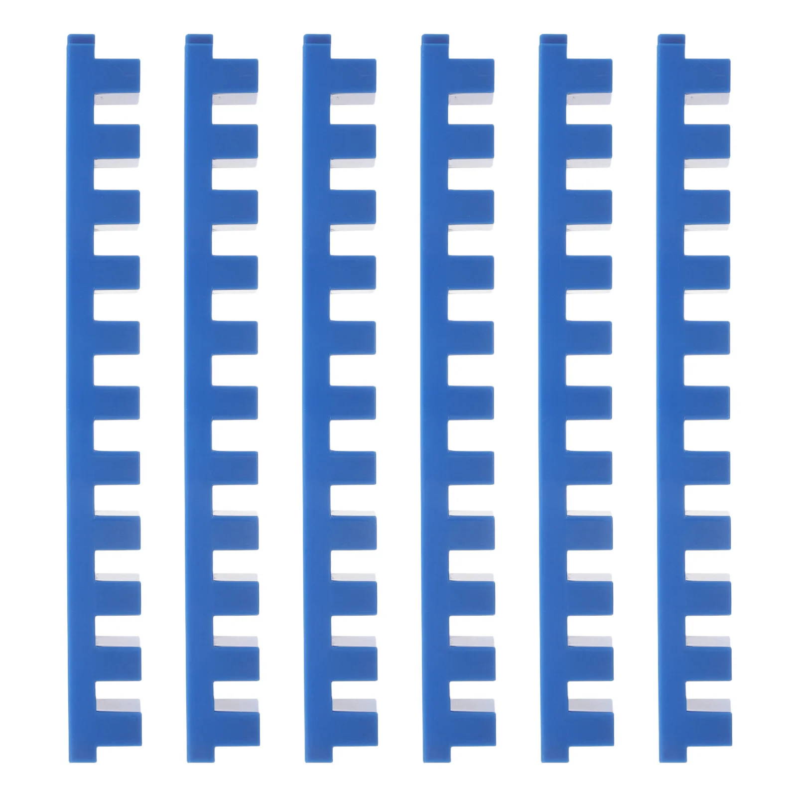 مجموعة توصيل Domino مكونة من 6 قطع - قطع توصيل ملونة للمشروعات الهندسية، ألعاب Topple لتطوير المهارات، تخطيطات DIY