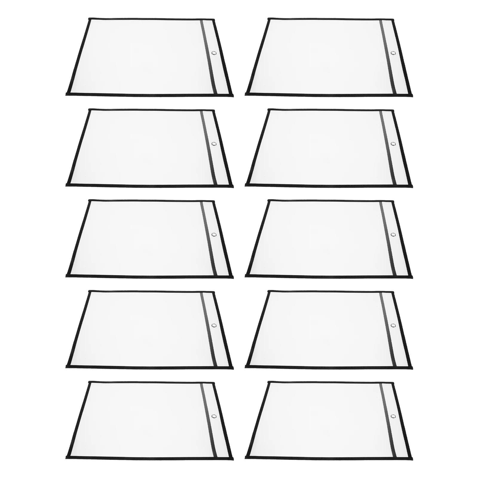 

6 Pcs Organizer File Holder Paper Document Information Bag Documents Organizers Child Archival