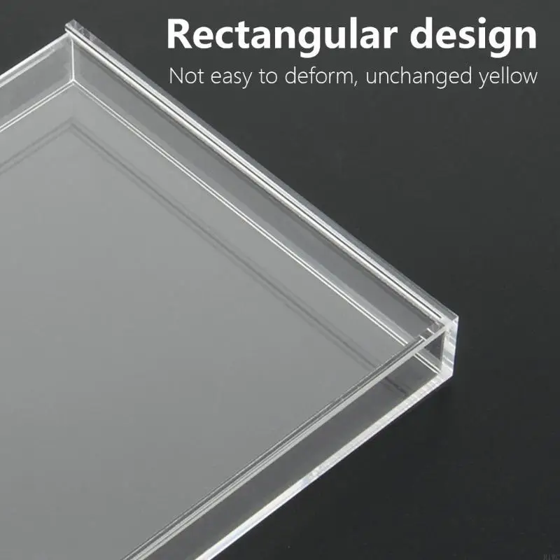 Acrylic CDs Holder CDs Display Rack CDs Storage Box CDs Record Storage Stand 