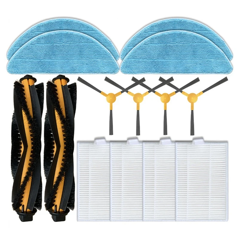 

Розничная продажа для Liectroux C30B XR500 E30, для Proscenic 800T 820T 830T 820S, детали робота-пылесоса, фильтр Hepa, основная боковая щетка, ткань для швабры