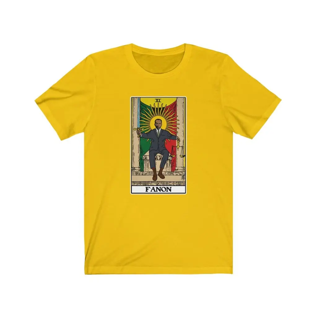 Fanon Justice Tarot Psychoanalysis Philosophy T-shirt