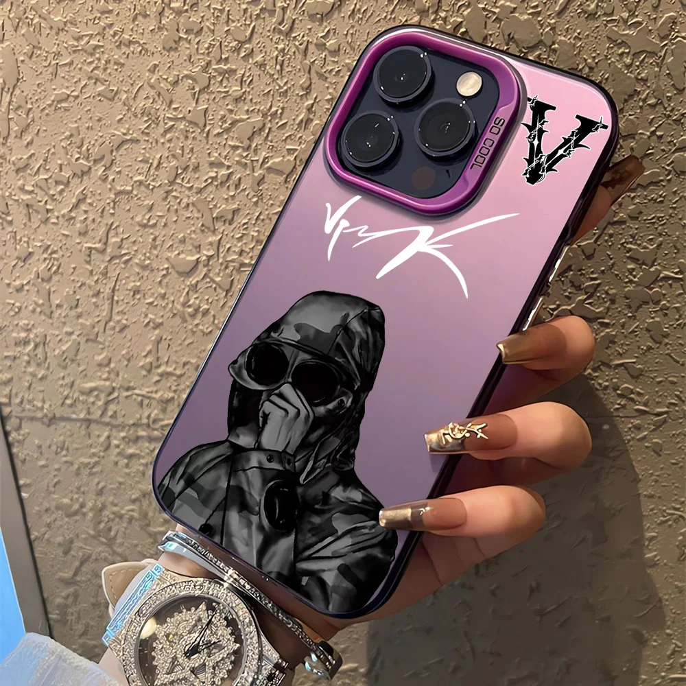 حافظة هاتف VRUNK عصرية رائعة لهاتف آيفون 16e 16 15 14 13 12 11 mini Pro Max X XR XSMAX 8 7 Plus غطاء خلفي غير لامع مضاد للسقوط #4