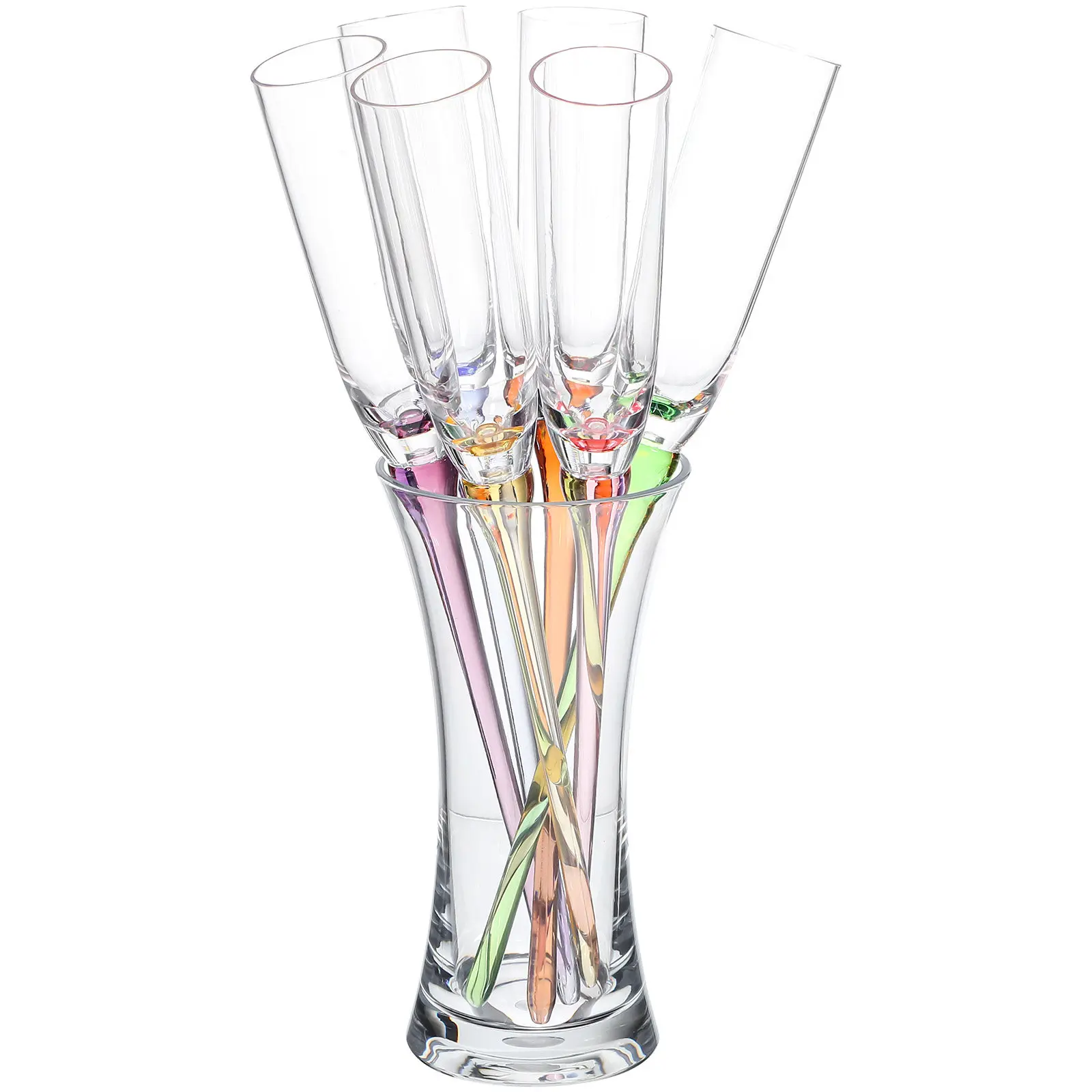 

Набор из 1 уникального акрилового бокала для красного вина, красочный, для вечеринок, мероприятий, праздников, свадеб