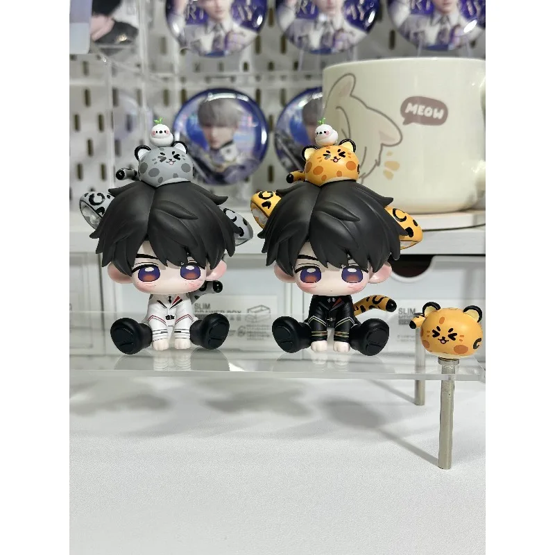 

2026 New 8cm Game Love and Deepspace Q-version Cute Spotted Leopard Popular Cosplay Trendy Ornaments Gifts Peripherals Gift Toys