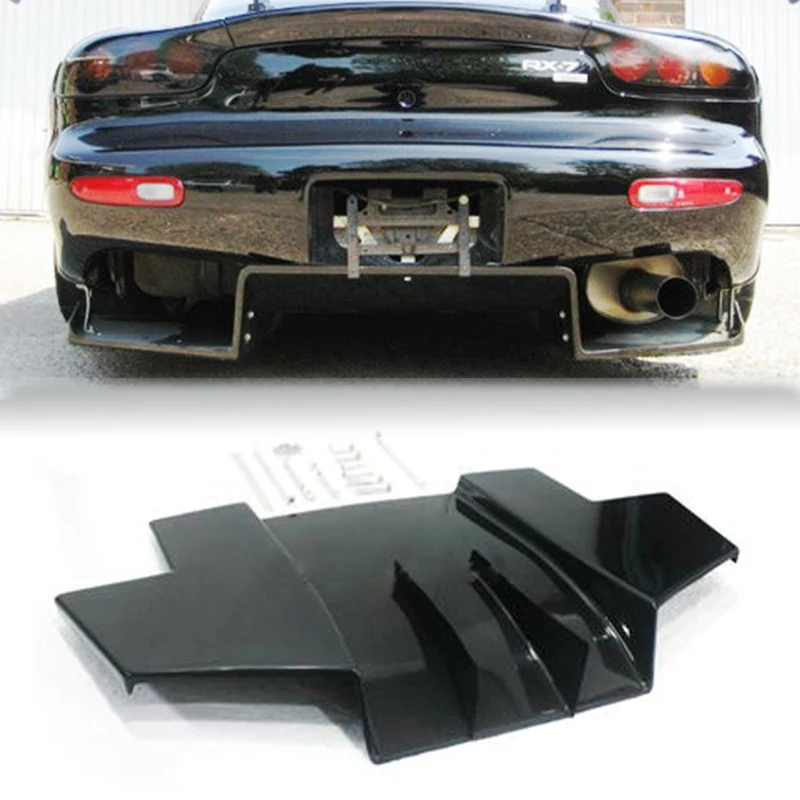 

For Mazda RX7 FD3S GAGE Style Rear Diffuser (2pcs) - Carbon Fiber Kagotani Rear Bumper Diffuser for RX-7 1993-2002 JDM Aero Kit