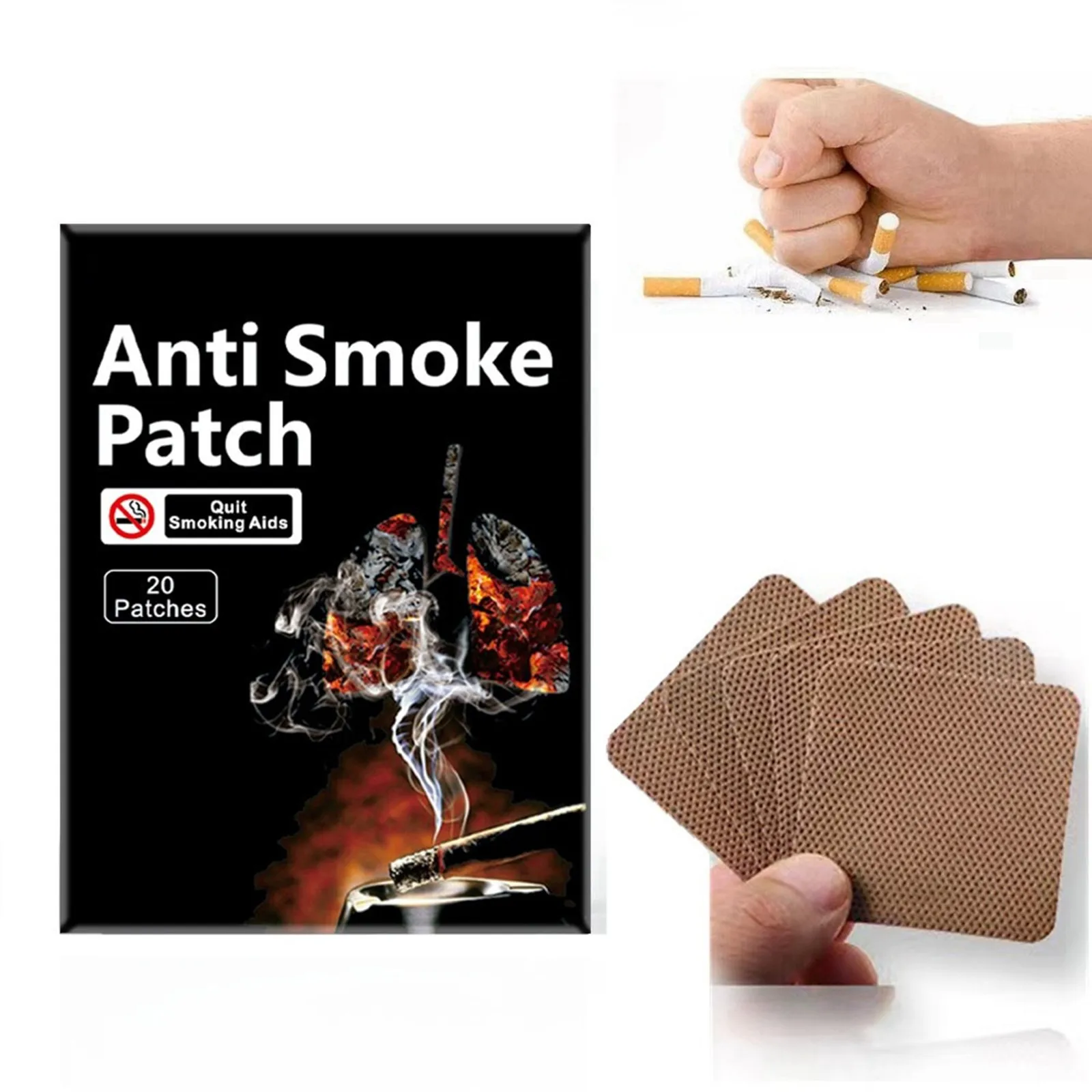 20 Abstain  Mist Patches, Male And Female Stickers, Full Body Herbal Breathable Patches(1 Box)1005006636454909