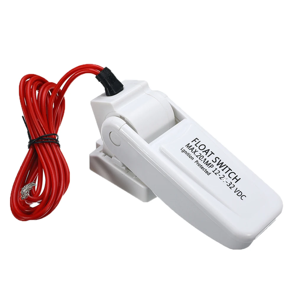 

12v Automatic Electric Boat Marine Bilge Pump Float Switch Water Level Controller DC Flow Sensor Switch