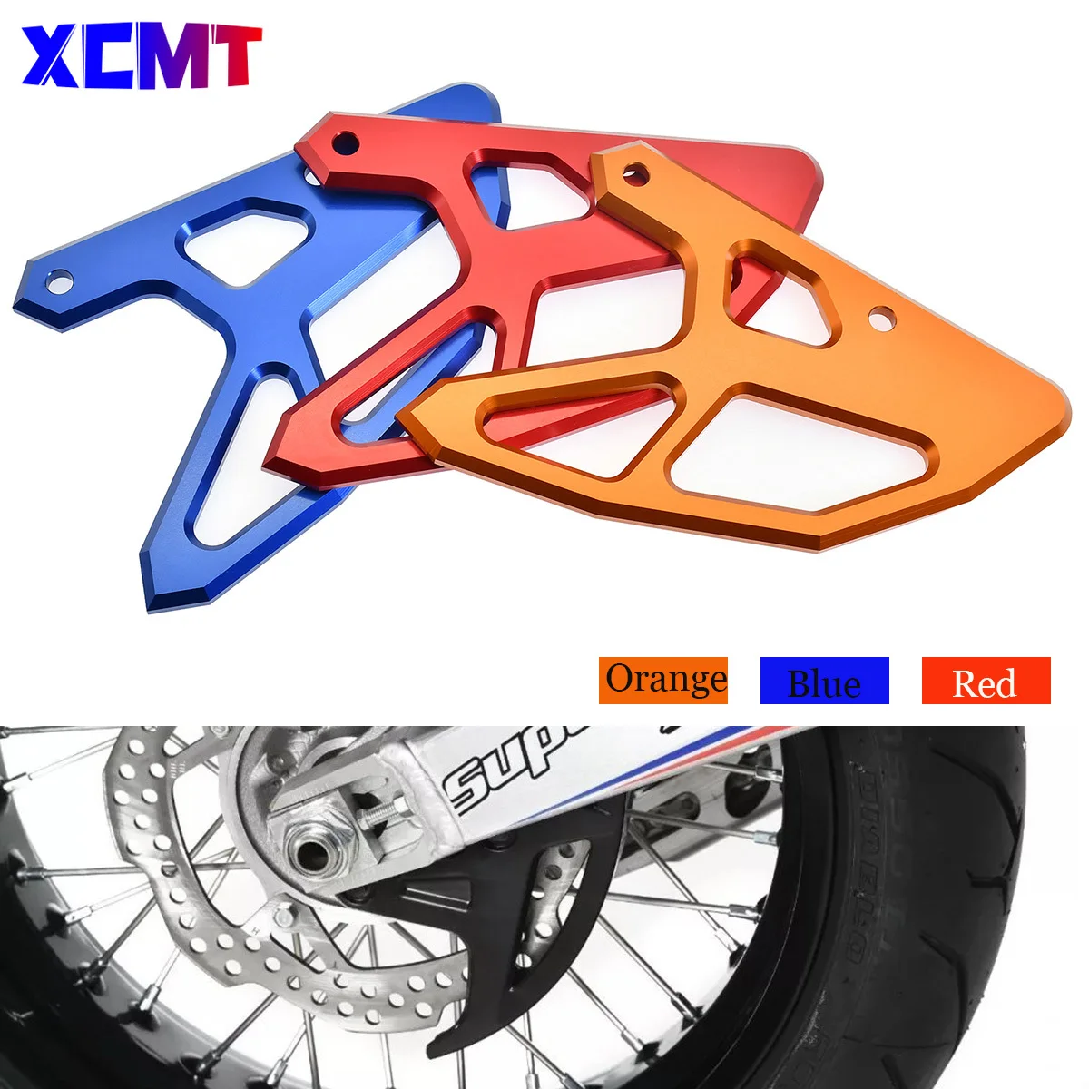 

Motorcycle CNC Rear Brake Disc Guard For Honda CR125R CR250R CRF250X CRF450X CRF250RX CRF450RX CRF250R CRF450R CRF450L 2002-2020