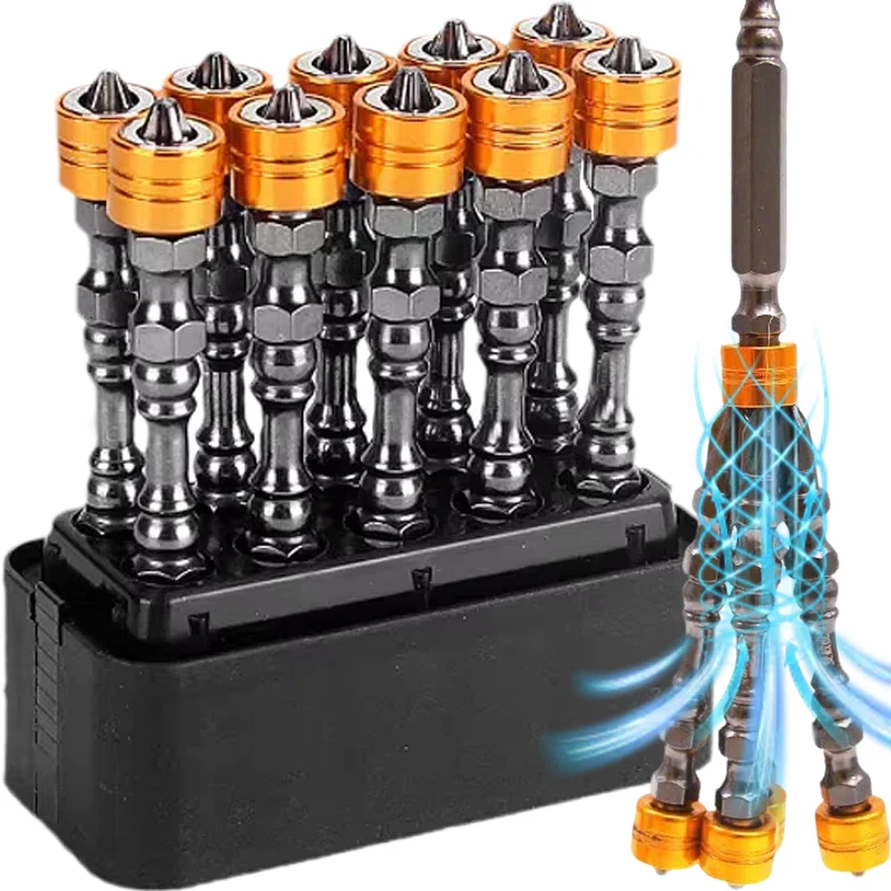 10-1-pecas-pontas-magneticas-para-chave-de-fenda-65-110mm-pontas-phillips-com-haste-hexagonal-e-aneis-magneticos-para-furadeira-eletrica