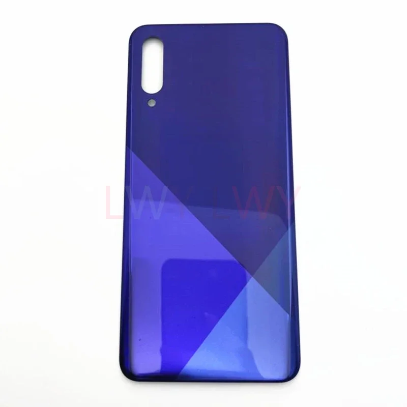 Battery Back Cover For Samsung Galaxy A30S A307 Plastic Chassis Rear Door Housing Case Replace With Adhesive Camera Lens