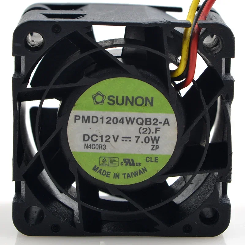 SUNON PMD1204WQB2-A 12V 7.0W 4028 4CM 스위치 서버 냉각 팬용 새 CPU 팬 썸네일 5