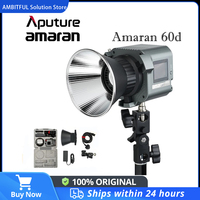 Aputure Amaran COB 60x 60D Bi-Color LED Video Light Studio LED light 2700K~6500K 60W Photography Lighting Bluetooth App Control