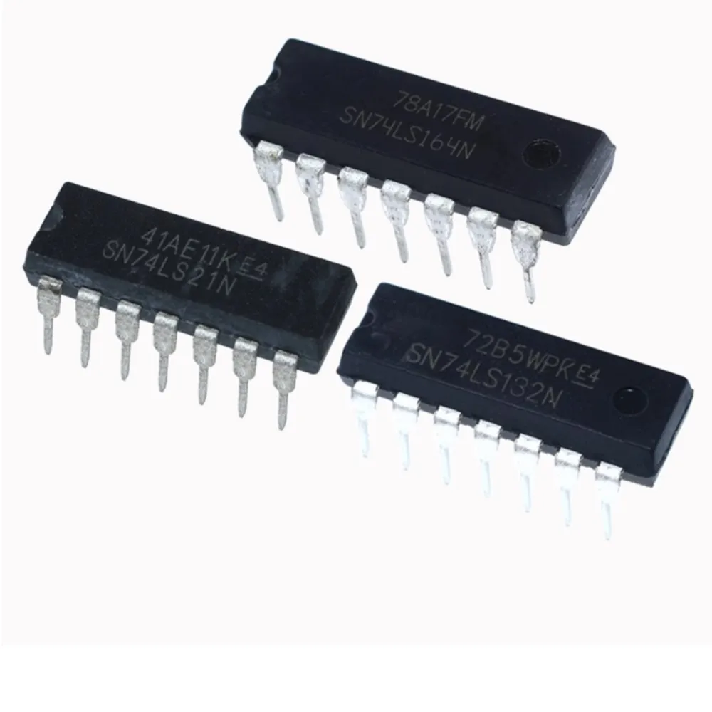 

10pcs SN74LS21N SN74LS113N SN74LS121N SN74LS122N SN74LS132N SN74LS164N DIP-14 74LS21 74LS113 74LS121 74LS122 74LS132 74LS164 New