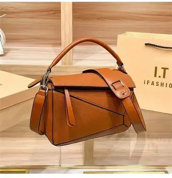 2024 街頭潮流女士手提包 牛皮真皮編織包 奢華設計師女士手提包 BLO1 10 最佳銷售 真皮編織包 - №5