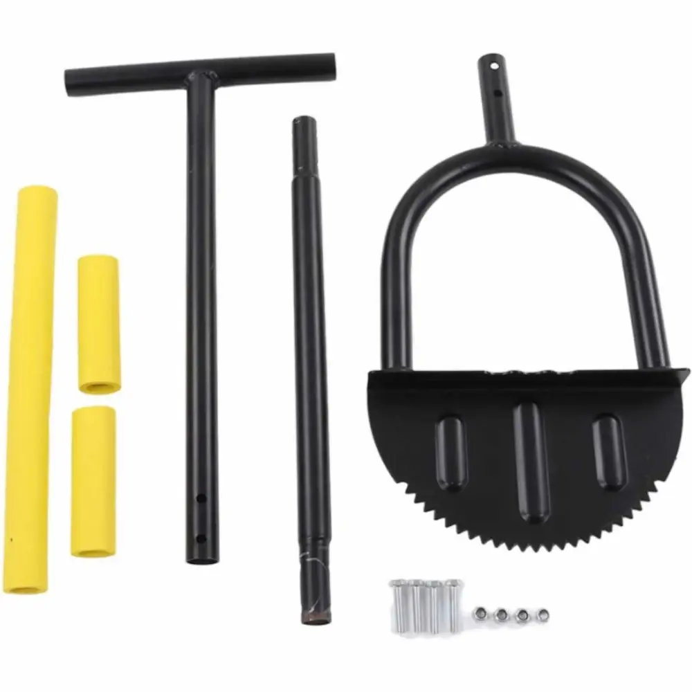 

Ручная газонокосилка для обрезки травы, ручной портативный инструмент для кромок, форма полумесяца, Т-образная ручка, инструменты для ландшафтного дизайна, кромка газона