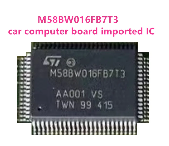 M58BW016FB7T3 QFP engine gasoline diesel computer board vulnerable storage IC chip